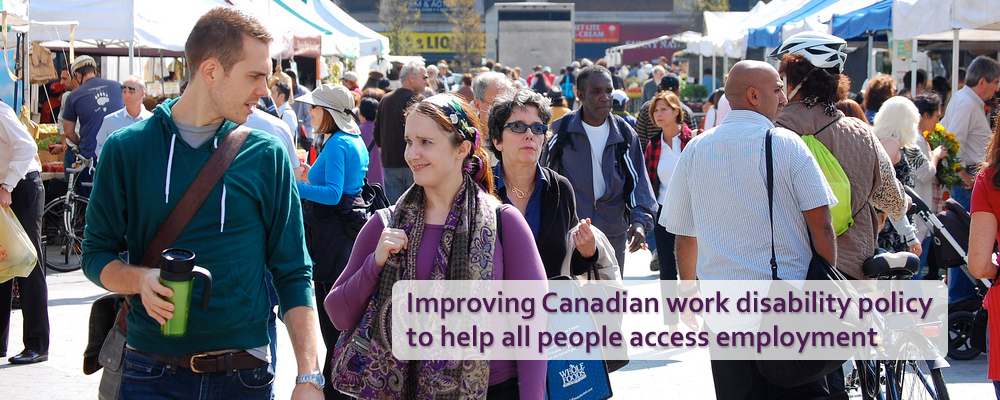CRWDP - Improving Canadian work disability policy to help all people access employment