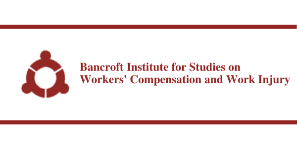 Bancroft Institute for Studies on Workers' Compensation and Work Injury - logo (red font, white background)